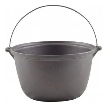 Kempingové nádobí Pro-Tech shop Kotlík litinový 5L 26cm 52677&nbsp;13286