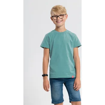 Pánské tričko CityZen - MATYÁŠ Dětské tričko minerálně modré 164–170
