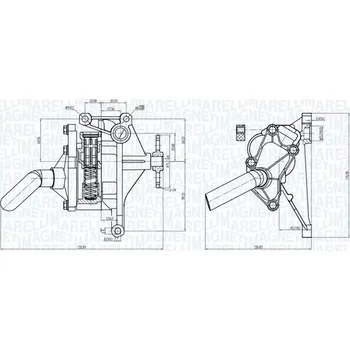 Olejové čerpadlo Olejové čerpadlo MAGNETI MARELLI OP0041