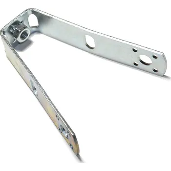 Tesařské kování Závěs trapézový s maticí, M8 110x25x2,0mm, Zn