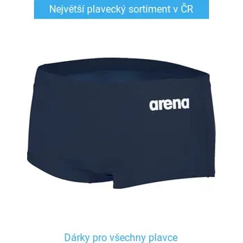 Pánské plavky Arena Team Swim Low Waist Short Solid Navy/White S - UK32; D4