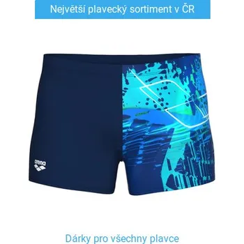 Pánské plavky Arena Funny Spot Swim Short Navy/Multi M - UK34