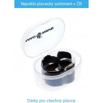 Ucpávky do uší Mad Wave Silikon Černá