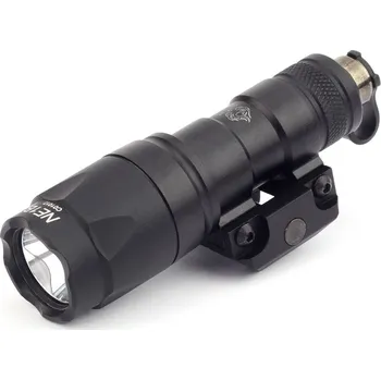 Night Evolution Taktická svítilna M300A Mini Scout LED s RIS montáží na zbraň - černá