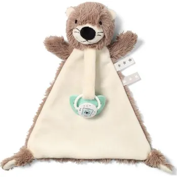 Usínáček s úchytem na dudlík babyono