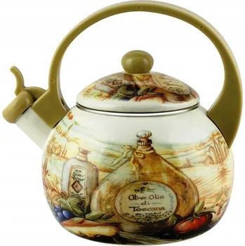 Varná konvice Konvice Tradiční ocelová SMALTOVANÁ 2,2L Indukce PLYN