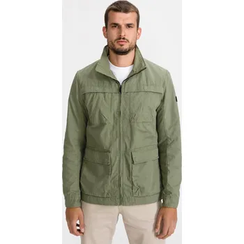 Dámská casual bunda Bunda Tom Tailor Denim - Pánské Tom Tailor kaki 1816012