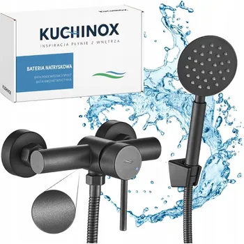 Vodovodní baterie Sprchová baterie Kuchinox NOIA šedá