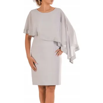 Dámské šaty Carla Moreno koktejlové šaty klasického střihu midi velikost 40