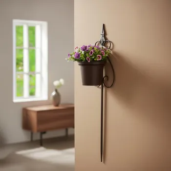 Květináč Kovový závěsný držák na květináč 497126
