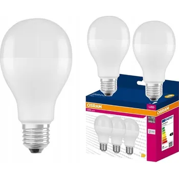 Žárovka 3x LED žárovka E27 A60 19W (ekvivalent 150W) 2452lm 4000K Osram