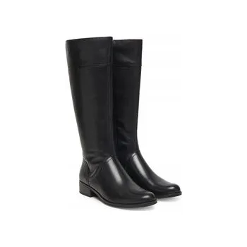 Dámské kozačky Caprice dámské kozačky po kolena, plochý podpatek, velikost 38,5