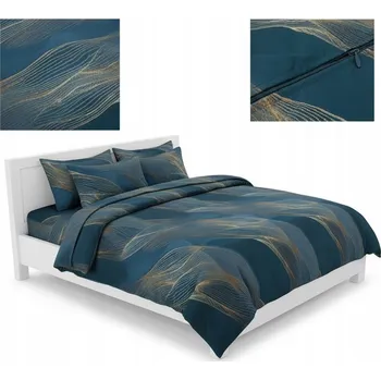 Povlečení SADA POVLEČENÍ 220x200cm BAVLNA SATÉNOVÝ POLŠTÁŘ 70x80cm 200/220