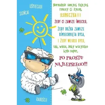 Obraz Přání ke jmeninám, narozeninám 12,5 x 17,6 cm