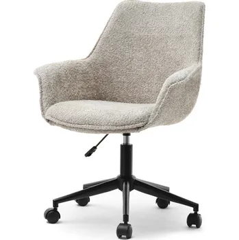 Křeslo Mebel Partner Omarkote (béžová + černá)