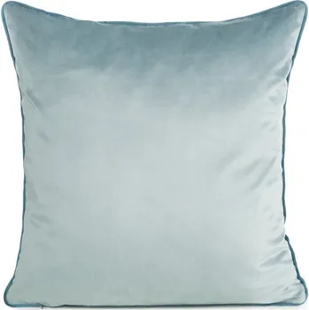 Povlak na polštář GAJA 2 ze sametu s jemným leskem s ozdobným lemem