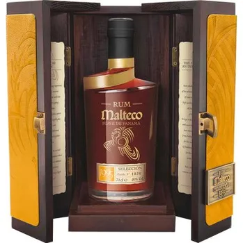 Tuzemák Rum Malteco 1995 0,7l 40% (dřevěné dárkové balení)