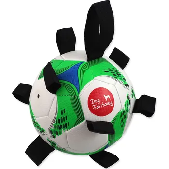 Hračka pro psa Hračka Dog Fantasy míč fotbalový s úchytky pro psy 22 cm