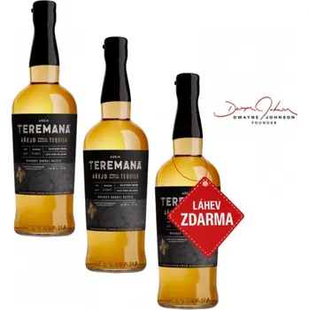 Whisky Teremana Anejo „The Rock“ Johnson 40% 0,7L AKCE 1+1 s druhou lahví za polovinu