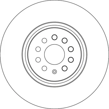 Autodíl Brzdový kotouč TRW DF6771S