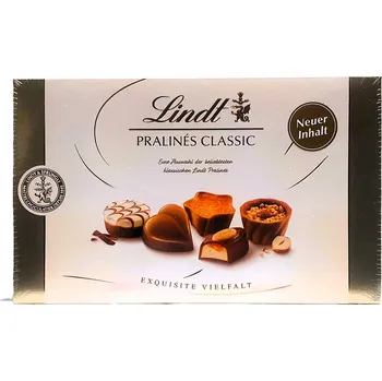 Čokoláda LINDT PRALINÉS CLASSIC - bonboniéra - 7 druhů pralinek - 125g