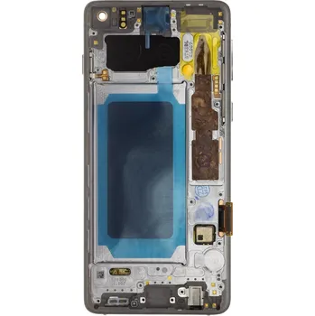 LCD + dotyk + přední kryt pro Samsung Galaxy S10, black + DOPRAVA ZDARMA