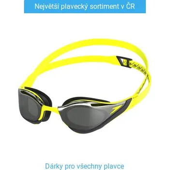 Plavecké brýle Plavecké brýle Speedo Fastskin Pure Focus Mirror Žluto/černá
