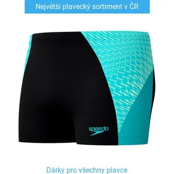 Pánské plavky Speedo Max Splice Aquashort Turquoise/Black L - UK36
