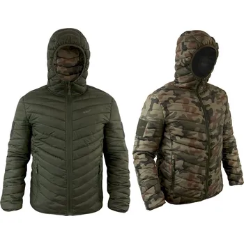 ZIMNÍ BUNDA OBOUSMĚRNÁ PROŠÍVANÁ S VÝPLNÍ PEŘÍ TEXAR REVERSE OLIVE/VZ.93 XS