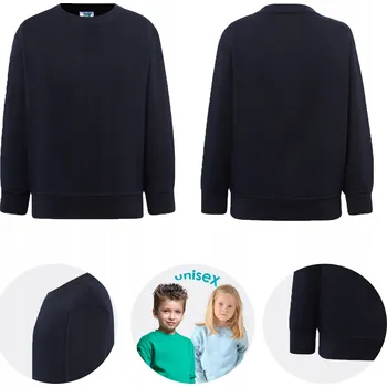 Chlapecká mikina Dětská mikina JHK polyester modrá, velikost 128