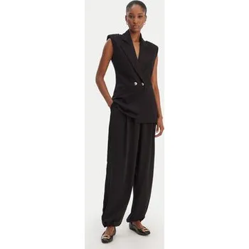 Pánská vesta Liu Jo Sport Vesta TA6025 JS182 Černá Regular Fit XL