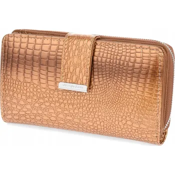 Peněženka Dámská kožená lakovaná peněženka velká vodorovná elegantní Jennifer Jones