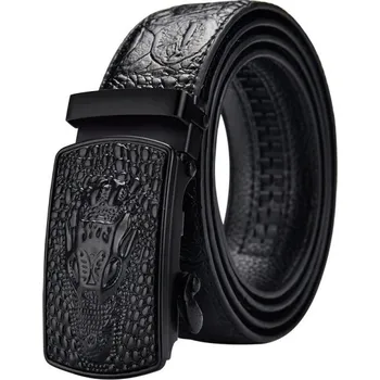 Opasek Pánský pásek s krokodýlím vzorem 95 cm