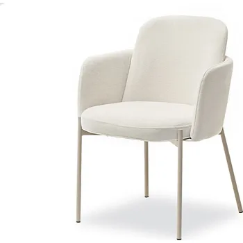 Křeslo Mebel Partner Oficina (krémová + šedá)