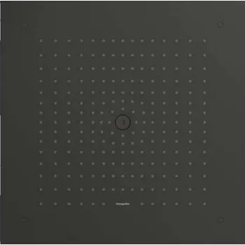 Sprchová hlavice HANSGROHE - Raindance E Hlavová sprcha, 40x40 cm, EcoSmart, kartáčovaný černý chrom 26253340