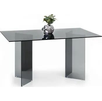 Křeslo Mebel Partner Fernandez (kouřové sklo)