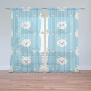 Záclona Sablio Záclony Medvídci: 2ks 150x250cm