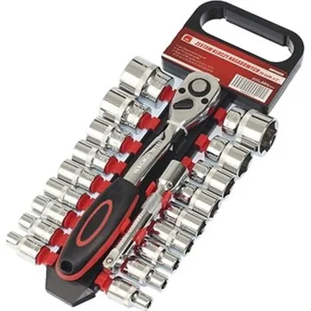 Klíč Nástrčné klíče 8-24mm + račna 1/2 sada 20 ks