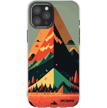 Pouzdro na mobilní telefon Picasee silikonový průhledný obal pro Apple iPhone 12 Pro Max - Oregon