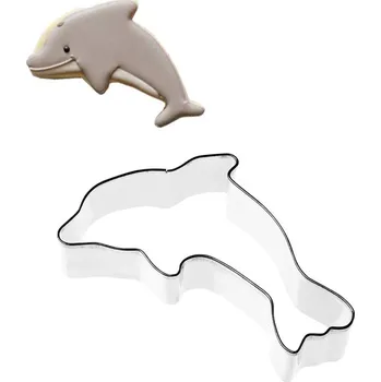 Vykrajovátko nerez (delfín) 4,7x8,8cm,v.3cm