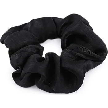 Náramek Gumička scrunchie do vlasů, malé, 6 černá