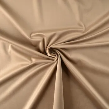 Látka samet / velvet ELIZA capuccino