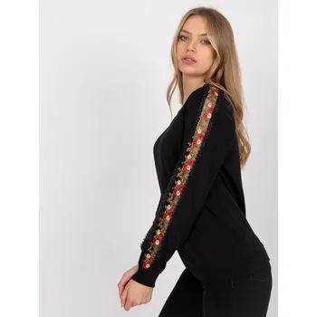 Dámská mikina Halenka-RV-BL-7458.16-černá XL