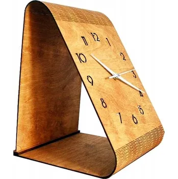 Hodiny Stolní hodiny Mácova Dílna béžové 21 cm