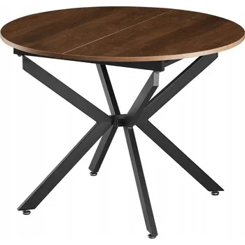 Jídelní stůl Rozkládací jídelní stůl Abero Typ 1 - dub tmavý/černá