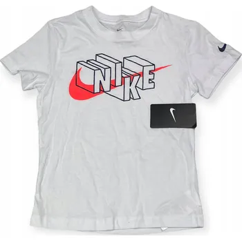 Dětská móda Chlapecké tričko bílé Nike, velikost 5/6 let
