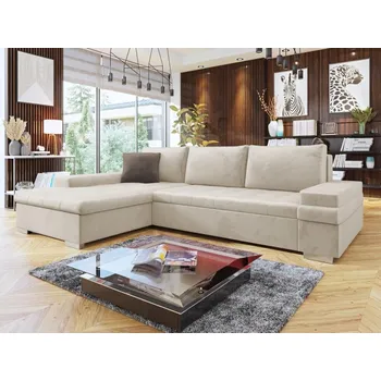 Sedací souprava Rohová sedačka do obývacího pokoje Canton Mini Premium, Potah: Piano 02 + Piano 02 + Piano 05 MIRJAN 5903211466090