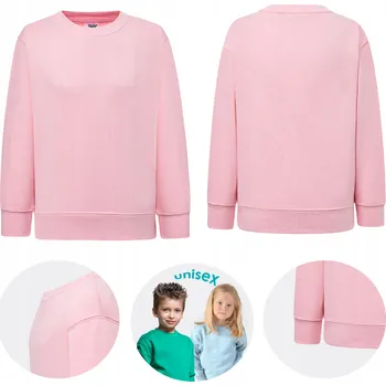 Chlapecká mikina Dětská mikina JHK polyester růžová, velikost 116