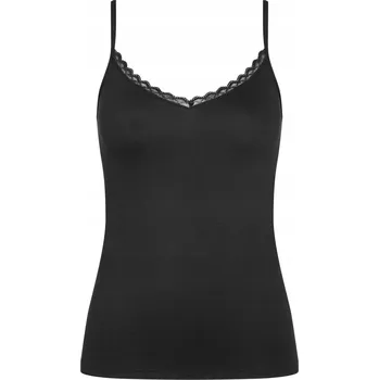 Tričko Triumph of Cotton Spaghetti Top Černý 36