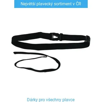 Swim Secure Waist Belt and Leash Černá